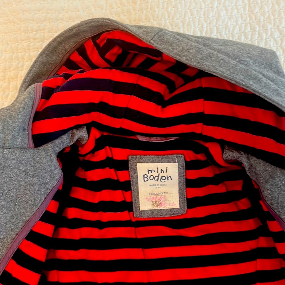 Mini Biden Pea Coat 2-3 yrs